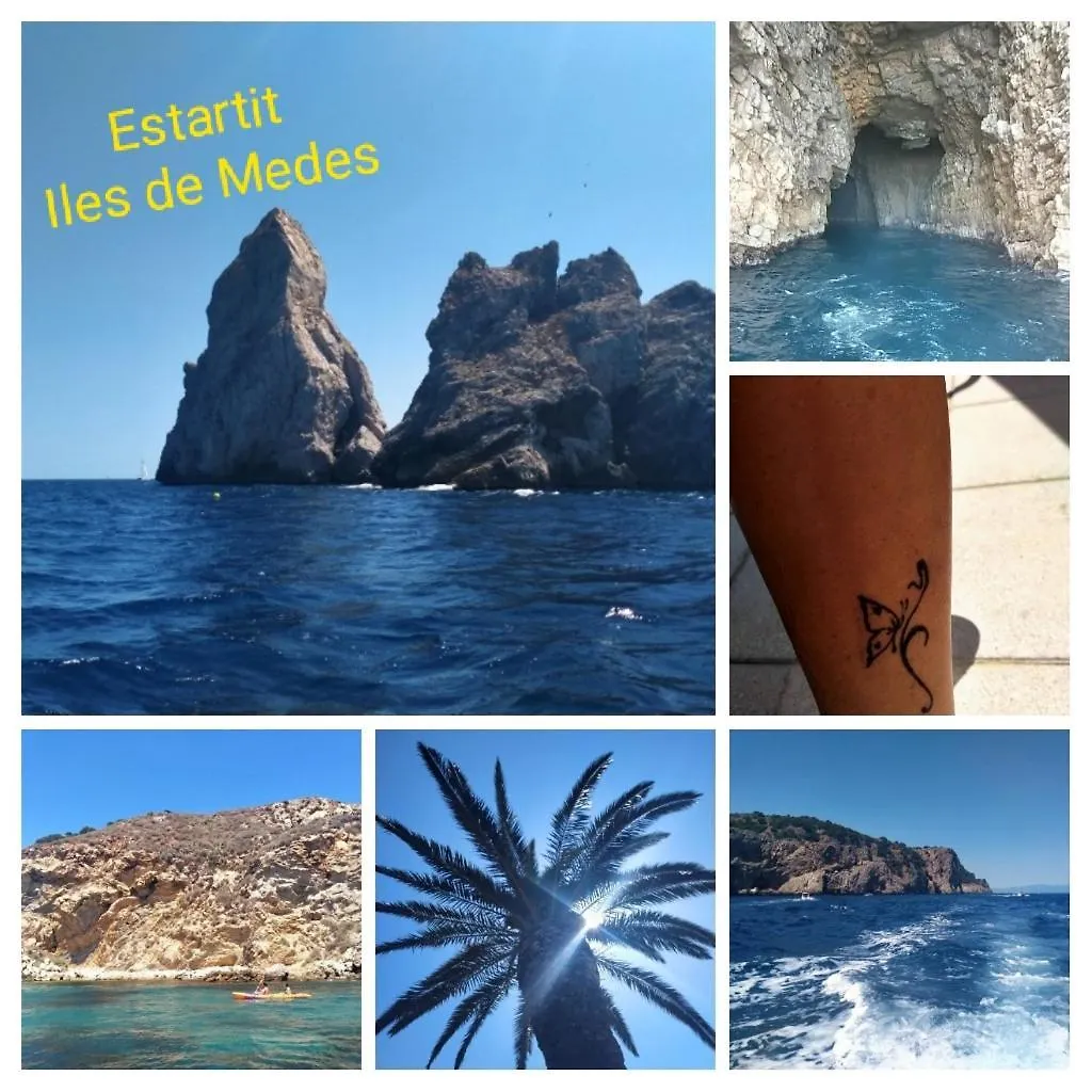 Apartment Blue Butterflies Studio Empuriabrava